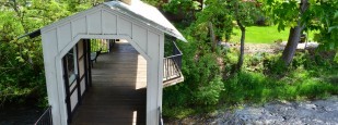 Image of Silverton walking path covered bridge