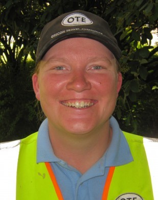 Image of Baldock rest area technician Dani Hawthorne